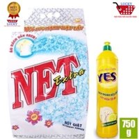 COMBO Bột Giặt Net Extra 5,5kg Tặng NRC NET 750g trà xanh SIÊU SẠCH