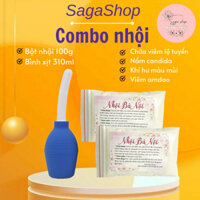 COMBO Bột nhội và Bình xịt rửa silicon 310 ml