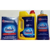 Combo Bột rửa bát Finish Classic 2.5kg + Muối Finish 1kg + Nước làm bóng Finish 750ml + Tặng viên Finish dùng thử