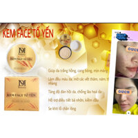 combo bột rửa mặt + kem face tổ yến