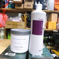Combo bột tẩy tóc siêu mịn lên tông nhanh Diva và dầu gội khử vàng Fanola No-yellow Shampoo