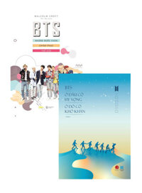 Combo BTS - Ở Đâu Có Hy Vọng Ở Đó Có Khó Khăn + Những Bước Chân Chinh Phục Thế Giới (Bộ 2 Cuốn)