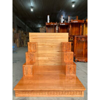 [COMBO BỤC BỆ_PHÚC LỘC THỌ] Combo bục tam cấp bệ kê bàn thờ thần tài ông địa gỗ xoan đào mặt 16cm 20cm giá rẻ