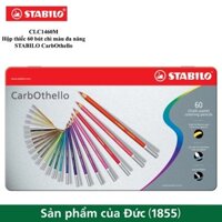 Combo Bút chì màu phấn đa năng Stabilo CarbOthello hộp thiếc 60 màu (CLC1460M)