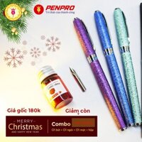 COMBO Bút Ngòi Lá Tre Calligraphy Owen 05 - Bút Luyện Chữ Penpro