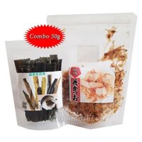 Combo cá bào + tảo bẹ 50g