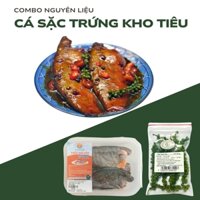 Combo cá sặc trứng 300g & Tiêu hạt xanh 50g