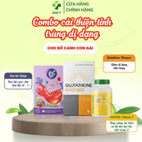 Combo Cải Thiện Tinh Trùng Dị Dạng Cho Bố Canh Con Gái