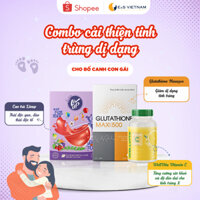Combo Cải  Thiện Tinh Trùng Dị Dạng Cho Bố Canh Con Gái