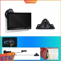 Combo Camera Cập Lề Ô Tô + Màn Hình 7 Inch 1024x600p HD Phím Cảm Ứng