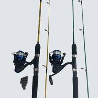 Combo cần câu 1m2  tặng máy 200