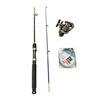 Combo cần  câu  2 khúc đặc  1m2 + Máy Cl 3000  Tặng Dây SW ghazxcvv456