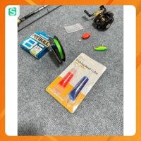 Combo Cần câu Lure Ceres Máy Ngang  FR200 tặng Dầu tra máy & nhái hơi Cá sắt & dây Pe x8