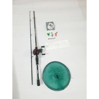 Combo cần câu lure shimano ceres có máy đứng và máy ngang . có clip test 5kg
