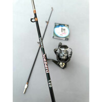 Combo cần câu sông Scarbard 1m2 kèm máy CL 3000 bạo lục nhấc tĩnh 5kg