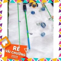 Combo cần Câu và Máy. Tặng bịch lưỡi oliver tôm siêu hấp dẫn