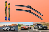 Combo cần gạt nước mưa ô tôNano Silicon Macsim cho xe Aston Mar tin RAPIDE 10