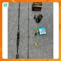 Combo Cần Lure shimano ceres  + Máy  AC 2000 Tặng  dây pe + nhái hơi + khóa link snap