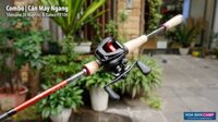 Combo | Cần Máy Ngang Shimano 20 Majestic & Daiwa PR100
