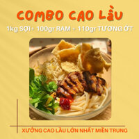 Combo Cao Lầu Hội An: 1.0kg sợi + 100gr tép + 1 hủ tương ớt