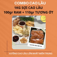 Combo Cao Lầu Hội An: 1.0kg sợi + 100gr tép + 1 hủ tương ớt
