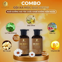 COMBO CẶP DẦU GỘI THẢO DƯỢC BƠ CACAO