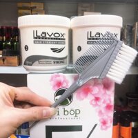 Combo Cặp duỗi tóc thẳng Lavox 500ml và Chổi nhuộm tóc