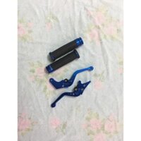 Combo cặp tay thắng nhôm 6 số + cặp bao tay dành cho Winner 150 (màu xanh, màu vàng) - STN