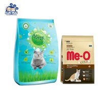 Combo Cát happy 15l (10kg) và Thức ăn cho mèo ít vận động Me-o Gold Fit and Firm 1.2kg