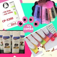 combo cắt tỉa lông chó mèo