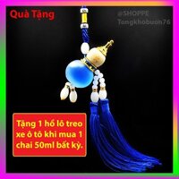 [COMBO] Chai Tinh Dầu Có Kiểm Định 50ml Tặng Kèm 1 Hồ Lô Treo Xe Ô Tô Cáo Cấp Dung Tích 10ml