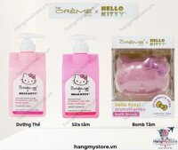 COMBO CHĂM DA TOÀN THÂN CREME SHOP x HELLO KITTY – NGỌT NGÀO HƯƠNG DÂU, MỀM MỊN CẢ NGÀY ✨