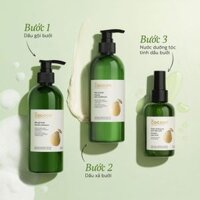 Combo Chăm Sóc Tóc Bưởi Cocoon: Dầu Gội 310ml + Dầu Xả 310ml + Nước Xịt Dưỡng Tóc Pomelo 140ml