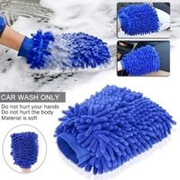 Combo chăm sóc xe, rửa xe toàn diện, xà phòng rửa xe BZ 1L, găng tay sang hô 2 lớp siêu dày, cọ rửa xe, khăn lau 3M - Găng tay rửa xe