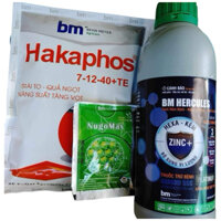 Combo Chặn đọt an toàn, k cháy lá ,bổ sung trung vi lượng tạo bộ lá xanh dày