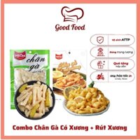 COMBO Chân Gà 3 Rút Xương + 3 Gói Có Xương - Chua Cay Chuẩn Vị