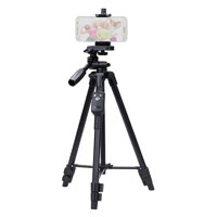 Combo Chân Máy Dùng Cho Điện Thoại Tripod Yunteng VCT-5208 - Hàng Nhập Khẩu