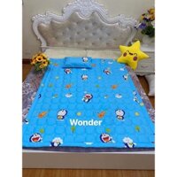 Combo chăn và gối cho trẻ em họa tiết ngộ nghĩnh, dùng cho bé khi đi học, dã ngoại, chất liệu mềm mại- SCGTE