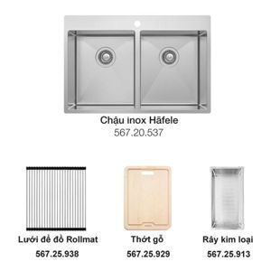 Combo chậu bếp HAFELE 567.20.577