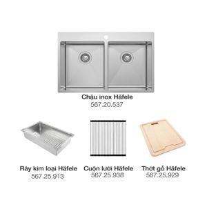 Combo chậu bếp HAFELE 567.20.577