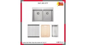 Combo chậu bếp HAFELE 567.20.577
