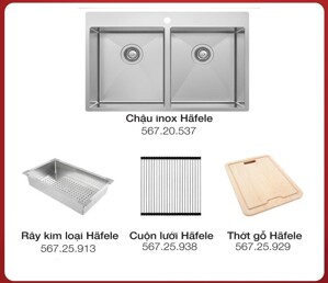 Combo chậu bếp HAFELE 567.20.577