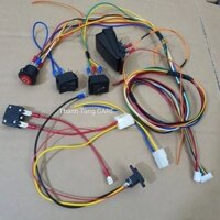 [Combo Chế] Bộ Dây Công Tắc Mạch Remote đa năng Xe Điện Trẻ Em 6V 12V | Chế xe Cũ, Hỏng, Chuột cắn