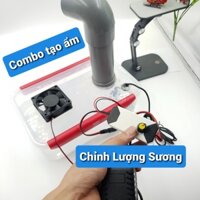 COMBO Chế Máy Phun Sương Tạo Ẩm 15W 24V❤️Tạo Hơi Nước 24V❤️Tạo Ẩm Cho Hoa Lan❤️Trồng Nấm🍀Bộ Tao Suong Sieu Am KIGI-5312