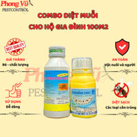 Combo chế phẩm diệt muỗi map permethrin 50EC 100ml & fendona 10sc 50ml