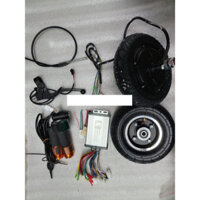 Combo chế xe scooter điện bánh 8 inch động cơ 3 pha không chổi than