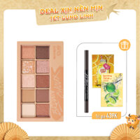 Combo Chì Kẻ Mày & Màu Mắt Trang Điểm CLIO PRO EYE PALETTE 02 BROWN CHOUX
