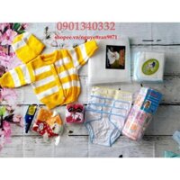 Combo cho bé sơ sinh 5 chi tiết ✅RẺ NHẤT✅