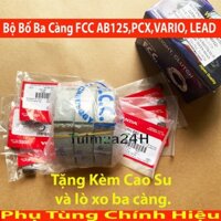 Combo Chống Rung Đầu FCC Honda Air Blade 125, PCX, Vario, SH Mode, Click 125, Lead 125 Tặng kèm cao su ba càng