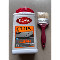 Combo chống thấm KOVA sàn CT11A lon 1L (1L KOVA + 1cọ quét) sp chính hãng